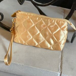 Mary Kay Gold Limited Ed Gold Makeup Bag